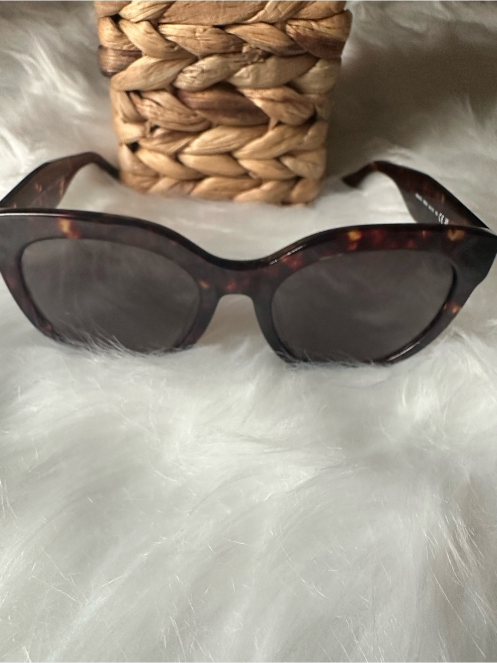 Kate Spade Hello Sunshine Tortoise Cat Eye Sunglasses NWT